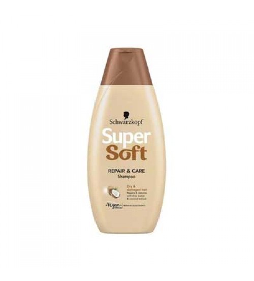 400ml Schwarzkopf Super Soft Repair and Care Shampoo